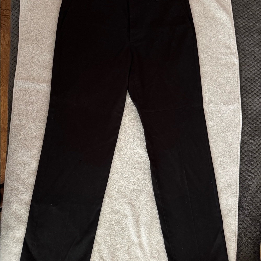 Dockers Black Dress Pants Elegant Straight Leg Design